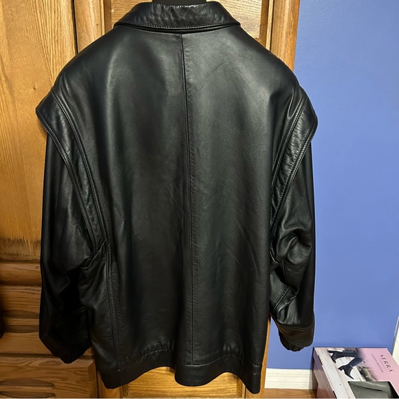 Black Leather Jacket - Picture 2 of 7